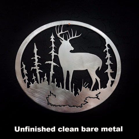 Elk Wildlife Metal Saw Blade Wall art Silhouette Animal Saw Blade Design –  HORSEFLY METAL WORKS LLC